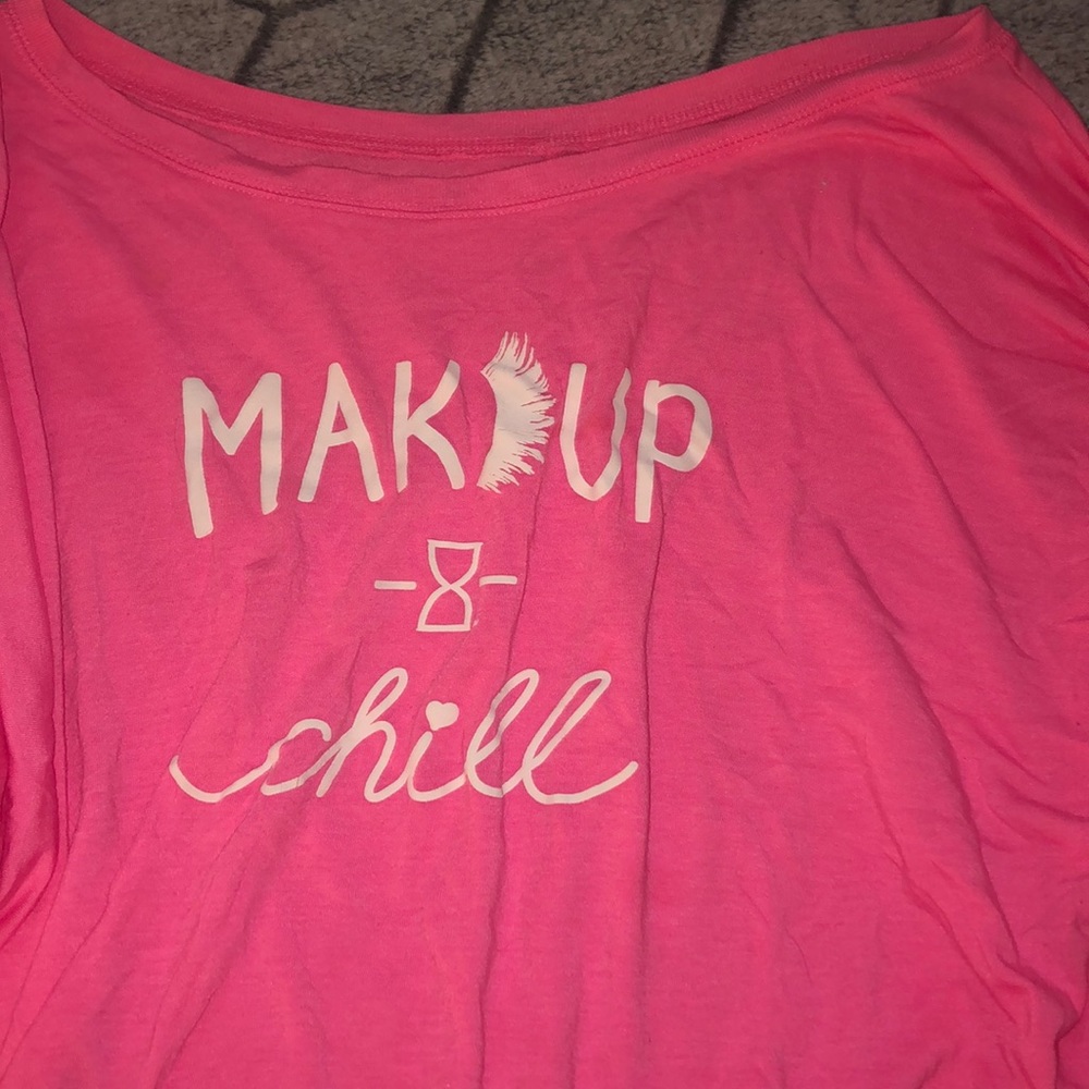 Makeup & chill slouchy light weightsweater